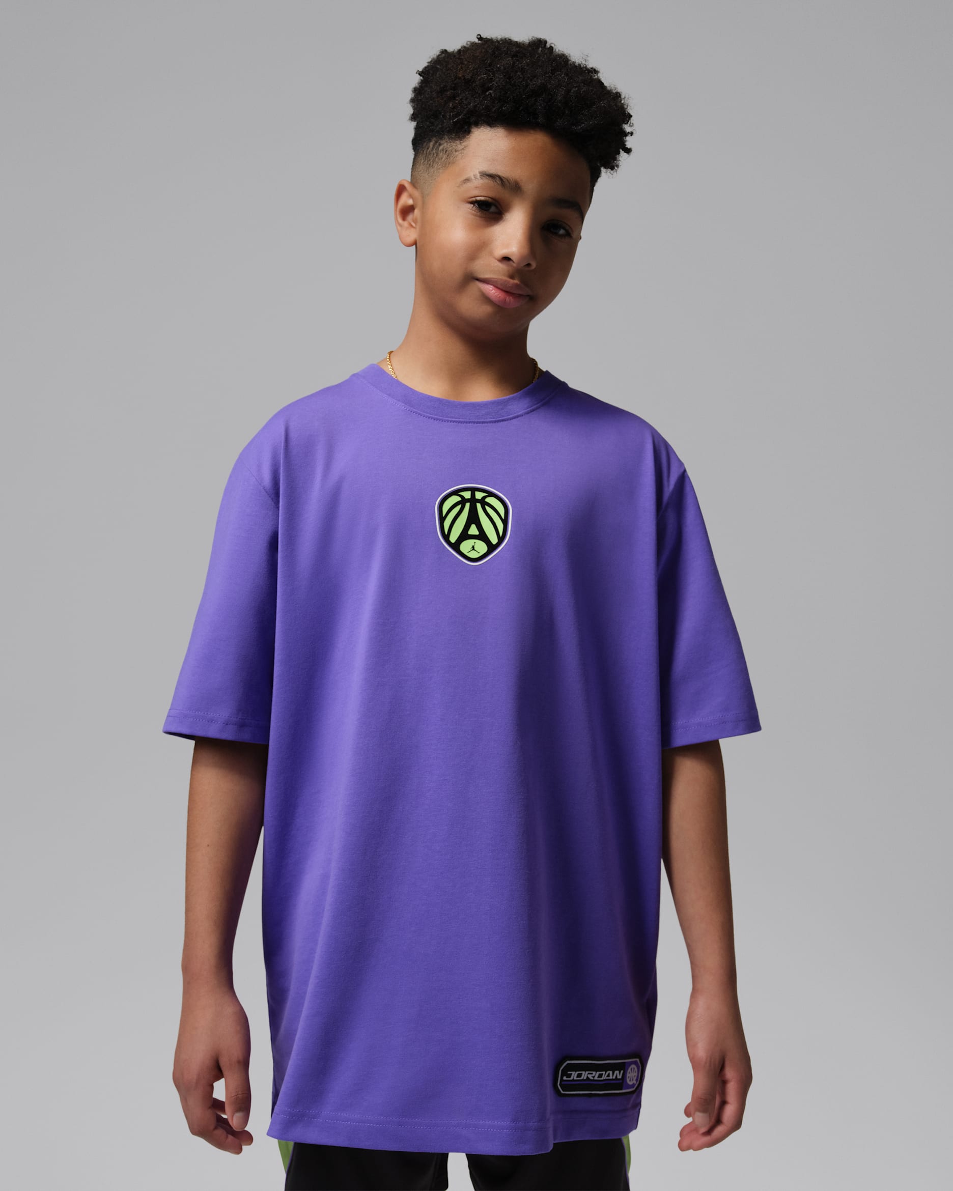 Jordan Quai 54 Older Kids' Dri-FIT Sport Statement T-Shirt. Nike BE